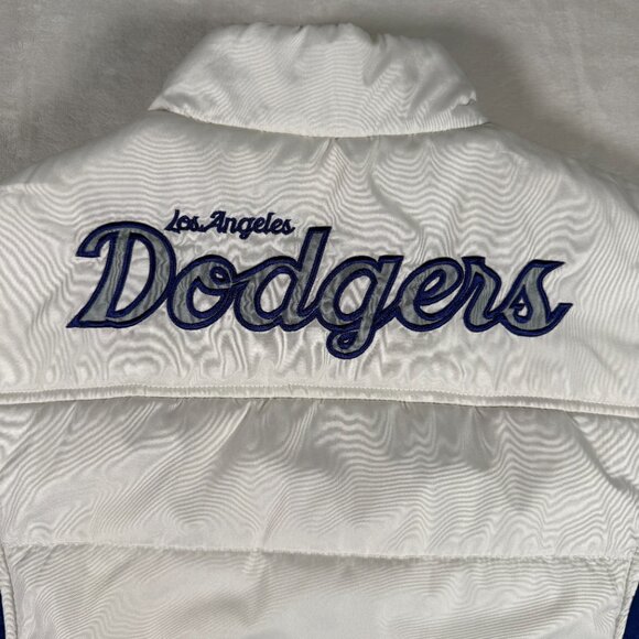 LA Dodgers Vest Women Size M G-III Sports by Carl Banks Genuine Merchandise - Picture 10 of 10